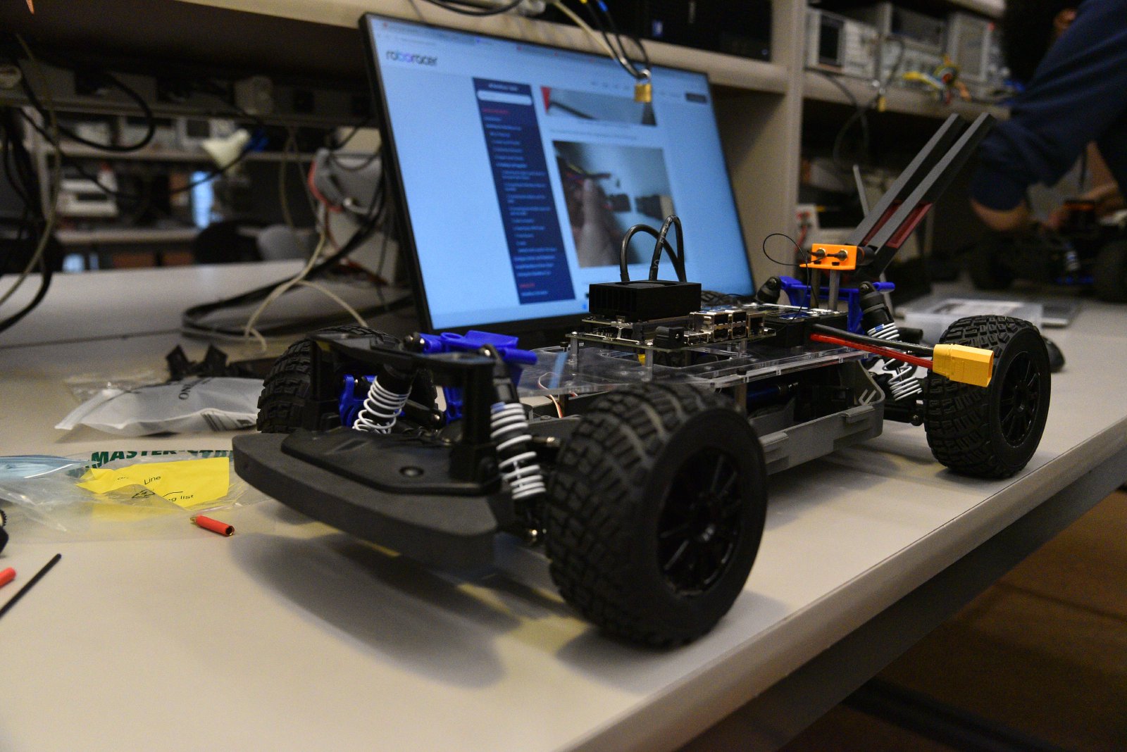 SFU Racerbot 1/10 scale autonomous race car